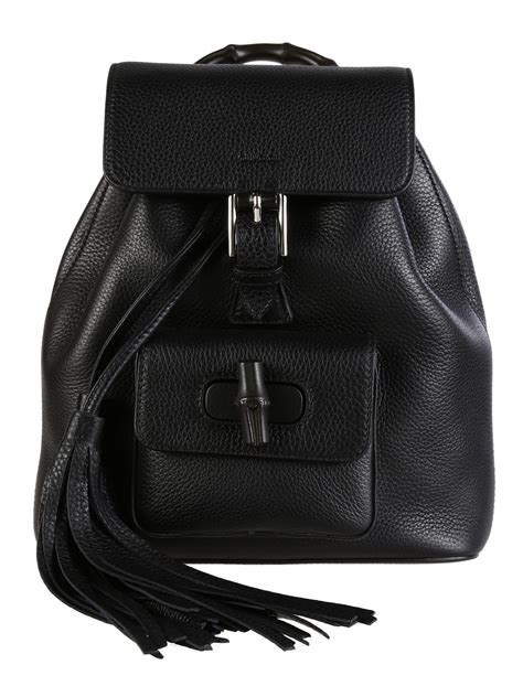 gucci backpack black women|Gucci small backpack black.